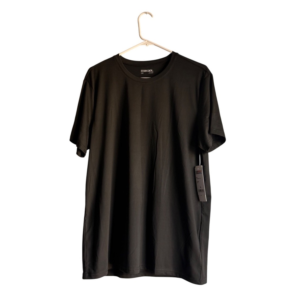 NWT 32 Degrees Cool Men's T-Shirt Bundle Black & White (Size Large) 2 Pack
